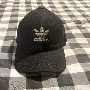 COPY - Womens denim black and gold Adidas ball cap NWT